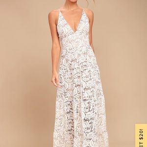 Lulus maxi dress wedding